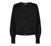 MOS MOSH - Cardigan Nero con Scollo a V - - Knitwear - Donna - Nero - M