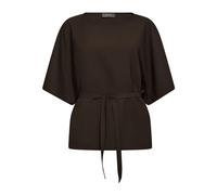 MOS MOSH - Elegante blusa a maniche corte Delicioso - - Blouses & Shirts - Donna - Marrone - M