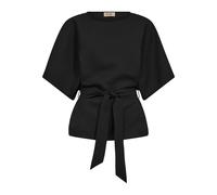 MOS MOSH - Elegante Blusa Nera con Maniche Corte - - Blouses & Shirts - Donna - Nero - L