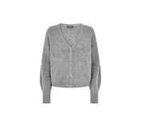 MOS MOSH - Cardigan Grigio con Scollo a V - - Knitwear - Donna - Grigio - XL