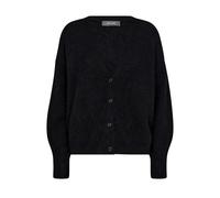 MOS MOSH - Cardigan Nero con Scollo a V - - Knitwear - Donna - Nero - L