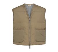 MOS MOSH - Gilet in piuma con scollo a V e tasche - - Jackets - Donna - Verde - XL