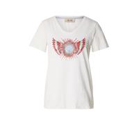 MOS MOSH Maglietta 'MMRomi' écru / blu chiaro / marrone / rosso Donna MOS MOSH S