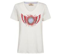 MOS MOSH - MMRomi Gethi O-Ss Glam Tee - - Tops - Donna - Beige - M