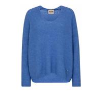 MOS MOSH - MMThora V-Neck Knit - - Knitwear - Donna - Blu - XL