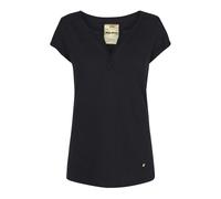 MOS MOSH - Nero Lino Cotone Tee Top - - Tops - Donna - Nero - S