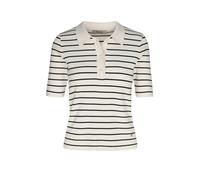 MOS MOSH Polo MMCALIZSTRIPESS crema | XS
