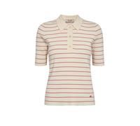 MOS MOSH Poloshirt MMCALIZSTRIPESS crema | M