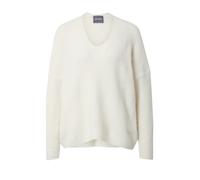MOS MOSH - Maglione in Alpaca e Lana con Scollo a V - Ecru - - Knitwear - Donna - Beige - M