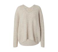 MOS MOSH - Maglione a collo a V Grigio Piuma - - Knitwear - Donna - Grigio - M