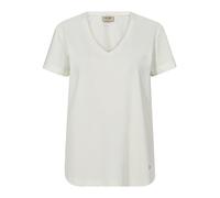 MOS MOSH - T-shirt basic bianca con scollo a V - - Tops - Donna - Bianco - M