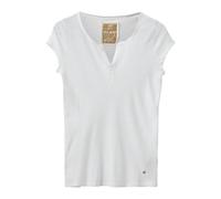 MOS MOSH - T-shirt classica con scollo a V - Ecru - - Tops - Donna - Bianco - XL