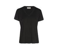 MOS MOSH - Tee Basic Nero con scollo a V - - Tops - Donna - Nero - S