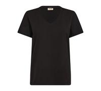 MOS MOSH - Tee Basic Nero con scollo a V - - Tops - Donna - Nero - M