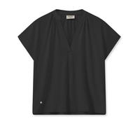 MOS MOSH - Tee Nero Femminile con Scollo a V - - Tops - Donna - Nero - XL