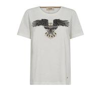 MOS MOSH - Top Deco Tee con Decorazioni - - Tops - Donna - Beige - M