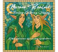 Mosaic Realms: A Fantasy Colouring book Journey