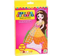 Mosaici Appiccicosi Colorato Immagine Bambini Creatività Bastelset Kit Princess
