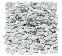 Mosaico a specchio, dimensioni 10x10 mm, spessore 2 mm, quadrato, 500pz