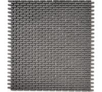 Mosaico Composito Grigio-Marrone Opaco Specchio Piastrelle Cucina 140-B25G 10