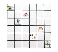 Mosaico di 36 Mattonelle cm. 5x5 trattate per la stampa sublimatica. Il trattamento per la sublimazione è realizzato interamente in Italia.