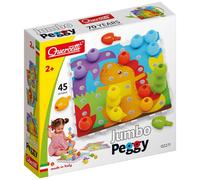 MOSAICO GIOCHI BAMBINI 2-5 ANNI CHIODINI JUMBO PEGGY BIO ATTIVITÀ CREATIVA