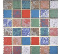 Mosaico IN Ceramica 1001night Colorato Retrooptik Matt 24-1234 I 10 Mosaikmatten