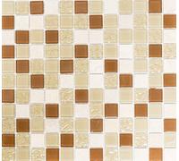 Mosaico in vetro mosaico in pietra naturale rustico avorio beige marrone
