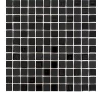 Mosaico In Vetro Nero Opaco Autoadesivo 200-4CM22 | 10 Mattonelle