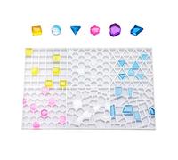 Mosaico Modello Stampi In Silicone Per Resina Epossidica Casting Sottobicchieri O0i6 Artigianato Particelle Sub-masaike Decorazione