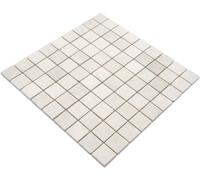 Mosaico Piastrella Marmo Pietra Naturale Bianco Botticino Anticato per Pavimenti Pareti Bagno WC Doccia Cucina Specchio Piastrella Rivestimento Bagnetto Pannello Mosaico