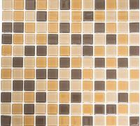 mosaico piastrelle di rete parete Crystal Mix marrone mosaico di vetro traslucido trasparente 3d parete quadrato cucina bagno WC