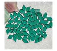 Mosaico Piastrelle Tessere di mosaico in vetro trasparente da 50 g, multicolore, fai da te, for realizzare pietre for artigianato, hobby, arte, pareti di casa(Type 9)