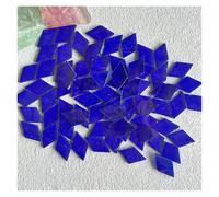 Mosaico Piastrelle Tessere di mosaico in vetro trasparente da 50 g, multicolore, fai da te, for realizzare pietre for artigianato, hobby, arte, pareti di casa(Color 6)