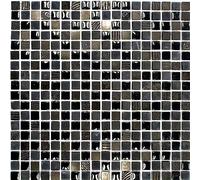 Mosaico Pietra Naturale Grigio Scuro/Nero Mix Parete Bagno Wc Art: WB92-HQ19 1