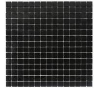 Mosaico Pitch 31,6x31,6 cm in vetro Nero