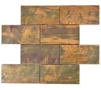 Mosaikmatte Rame Subway Rivestimento Wc 49-1508 10 Mosaikmatten