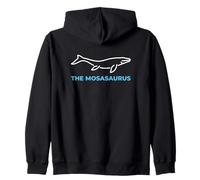 Mosasaurus Creatura Preistorica Mostro Marino Giurassico Felpa con Cappuccio