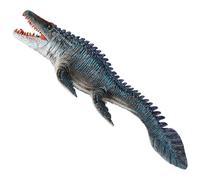Mosasaurus Giocattolo Artificiale Realistico Mosasaurus con Bocca Mobile e Denti affilati 13x5x2 Figurine di Dinosauro di plastica, Giocattoli educativi di Dinosauri preistorici, Regali per Bambini