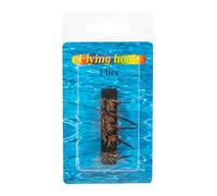 Mosca con amo Volante, esca da pesca a Mosca | Volare per la pesca a Mosca, Kit di assortimento di per la pesca a Mosca, 5 pezzi, per bar, trota, salmone, gancio