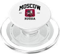 Mosca Mosca Russia Capitale Della Russia Viaggio in famiglia Mosca PopSockets PopGrip per MagSafe
