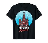 Mosca Russia Russo Cattedrale di San Basilio Piazza Rossa Maglietta