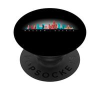 MOSCA RUSSIA SKYLINE Città russa Meme PopSockets PopGrip Adesivo