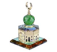 Moschea Modello Musulmano Dorato Moschea al-Aqsa Modello in Miniatura Ornamenti di di Edificio Islamico Decorazione della casa