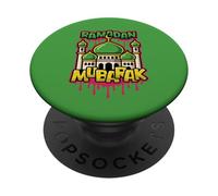 Moschea Ramadan Mubarak Festival Islamico Vacanza Islam musulmano PopSockets PopGrip Adesivo