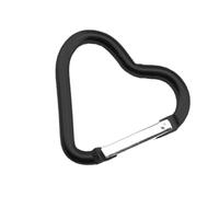 Moschettone a forma di cuore, portachiavi a forma di cuore, multifunzione, moschettone per amaca, per attrezzi, chiavi, attrezzi, guinzaglio per cani, bottiglia d'acqua