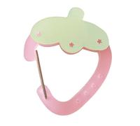 Moschettone alla moda cavo alla fragola in lega di alluminio per un uso durevole nelle avventure all'aria aperta. Robusto moschettone