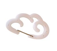 Moschettone alla moda in lega di alluminio per un uso durevole nelle avventure all'aria aperta, clip con design cavo