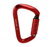 Moschettone Arrampicata Fibbia 25KN Bloccaggio 7075 Alluminio Lega Appelling