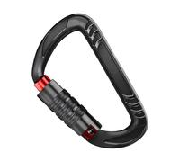 Moschettone | Attrezzatura Esterno Lega Alluminio Portanza 12KN | Moschettoni Resistenti | Per Sicurezza Animali Domestici, Campeggio All'aperto, Escursionismo, Amaca, Guinzaglio Cane & Imbracatura